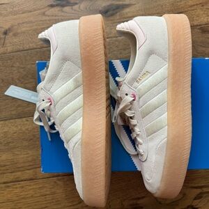 Valentines Day Ivory Adidas Sambas